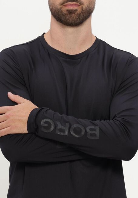 Zwarte BJORN BORG T-shirt BORG LONG SLEEVE T-SHIRT - large