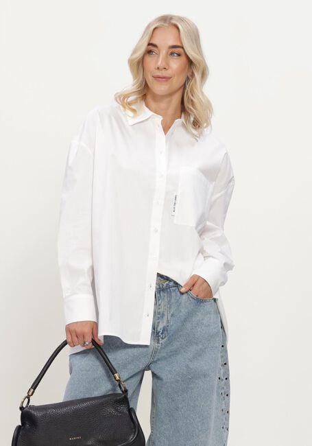 ALIX THE LABEL LADIES WOVEN OVERSIZED BLOUSE Blouses en blanc - large