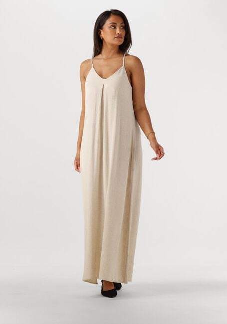 OBJECT Robe maxi OBJSANNE SL LONG DRESS E OTT Écru - large