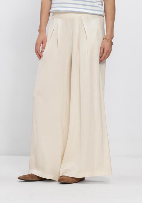 Witte SIMPLE Broeken/jumpsuits TROUSER - large