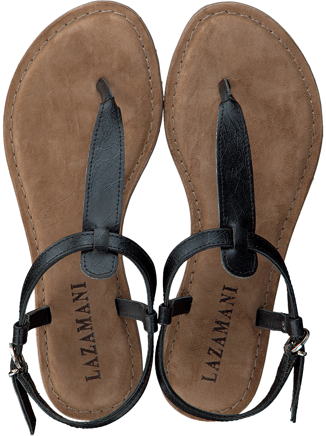 Zwarte LAZAMANI Slippers 33.744 | Omoda