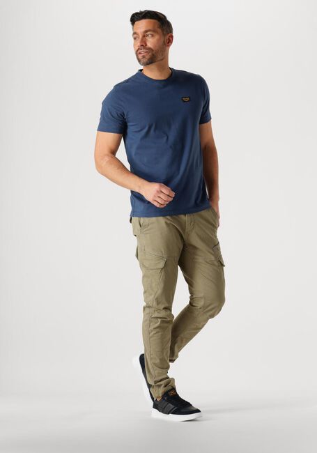 PME LEGEND T-shirt SHORT SLEEVE R-NECK GUYVER TEE Bleu foncé - large
