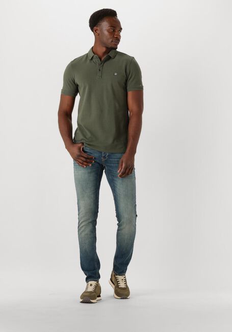 CAST IRON Polo SHORT SLEEVE POLO ESSENTIAL Vert foncé - large