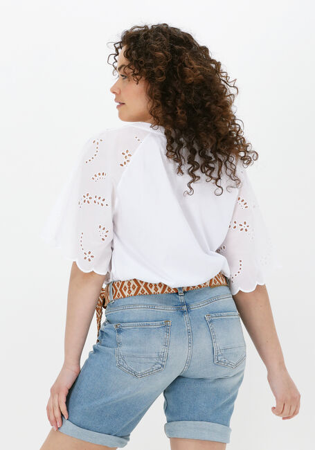MOS MOSH T-shirt AWE O-SS ANGLALEE TEE en blanc - large