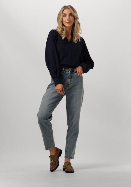 Donkerblauwe CIRCLE OF TRUST  ALINA BLOUSE - large