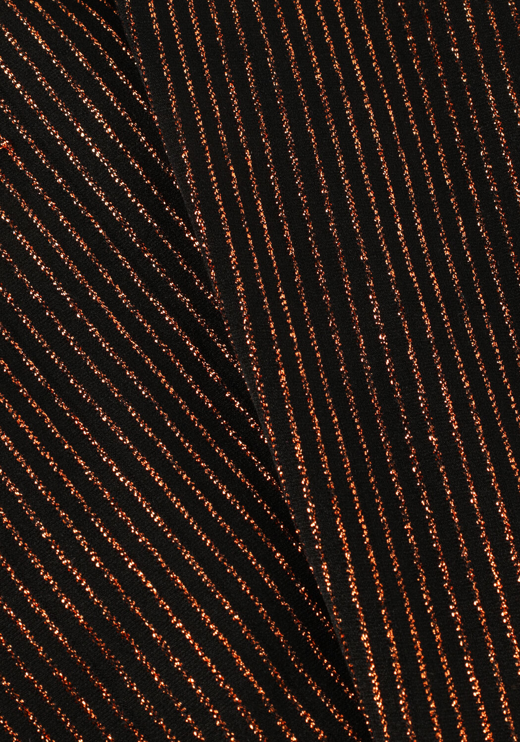 Zwarte COLOURFUL REBEL Flared broek JOLIE METALLIC STRIPE FLARE PANTS - large