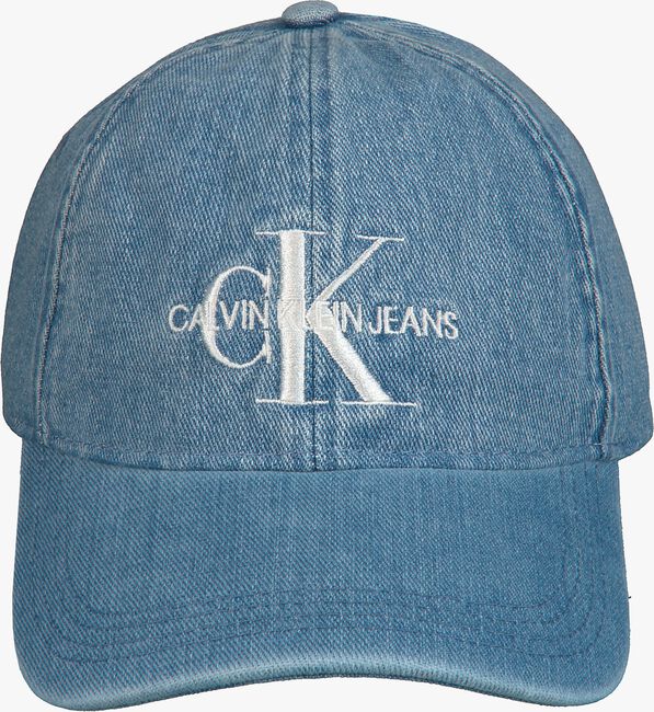 CALVIN KLEIN Casquette J MONOGRAM DENIM CAP W en bleu - large