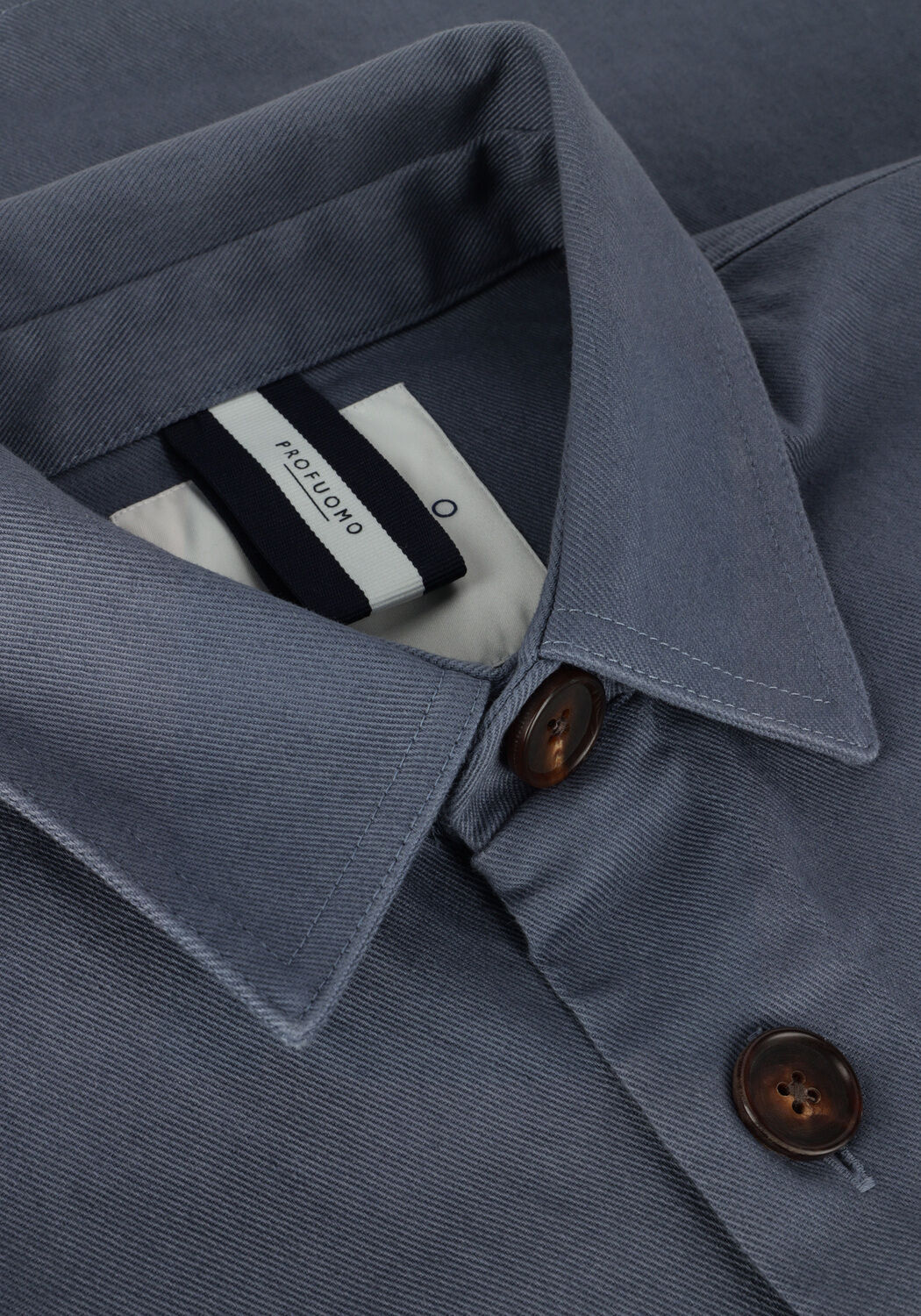 Blauwe PROFUOMO Overshirt PPUF10012 - large