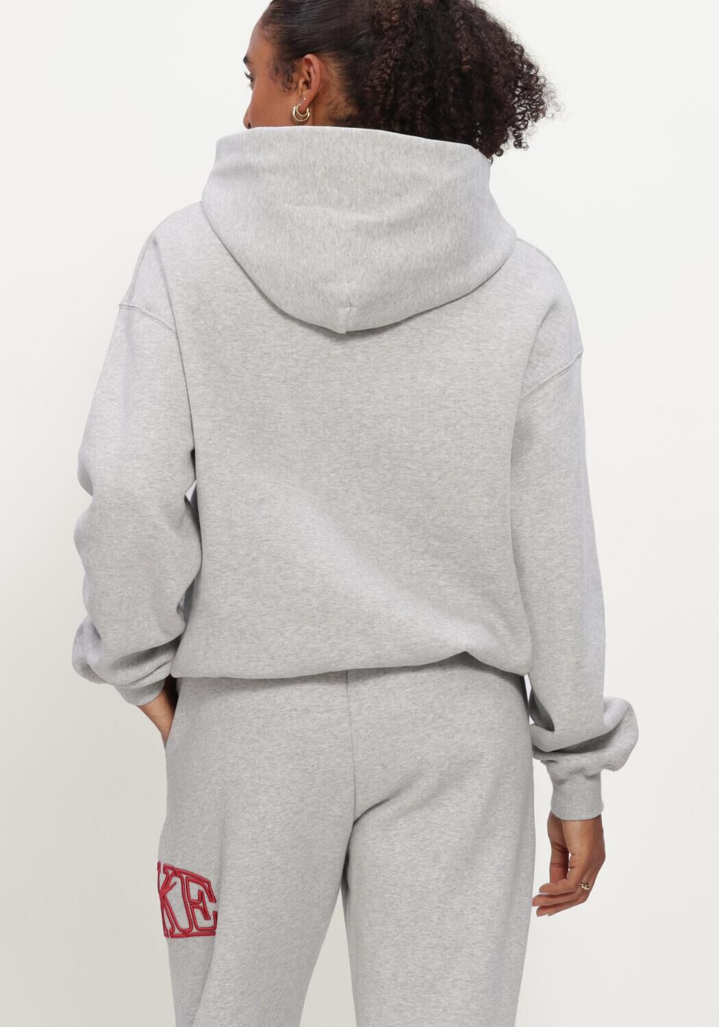 NIKE Chandail NIKE STUDIO FLEECE MIDDELZWAAR 'GRAPHIC PACK' Gris clair - large
