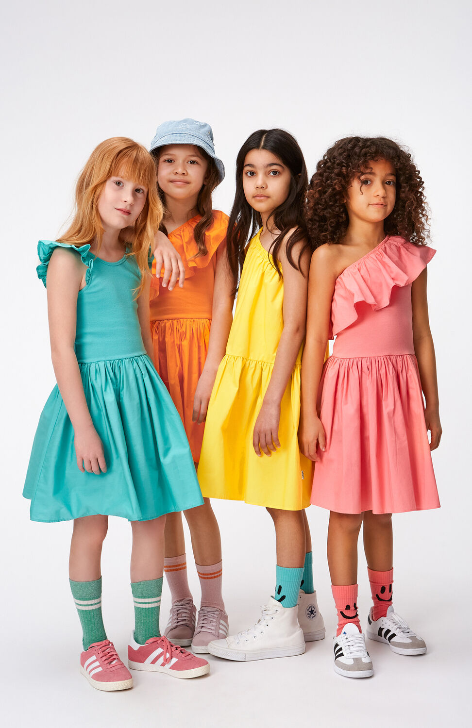 Oranje MOLO Mini jurk CHLOEY Omoda