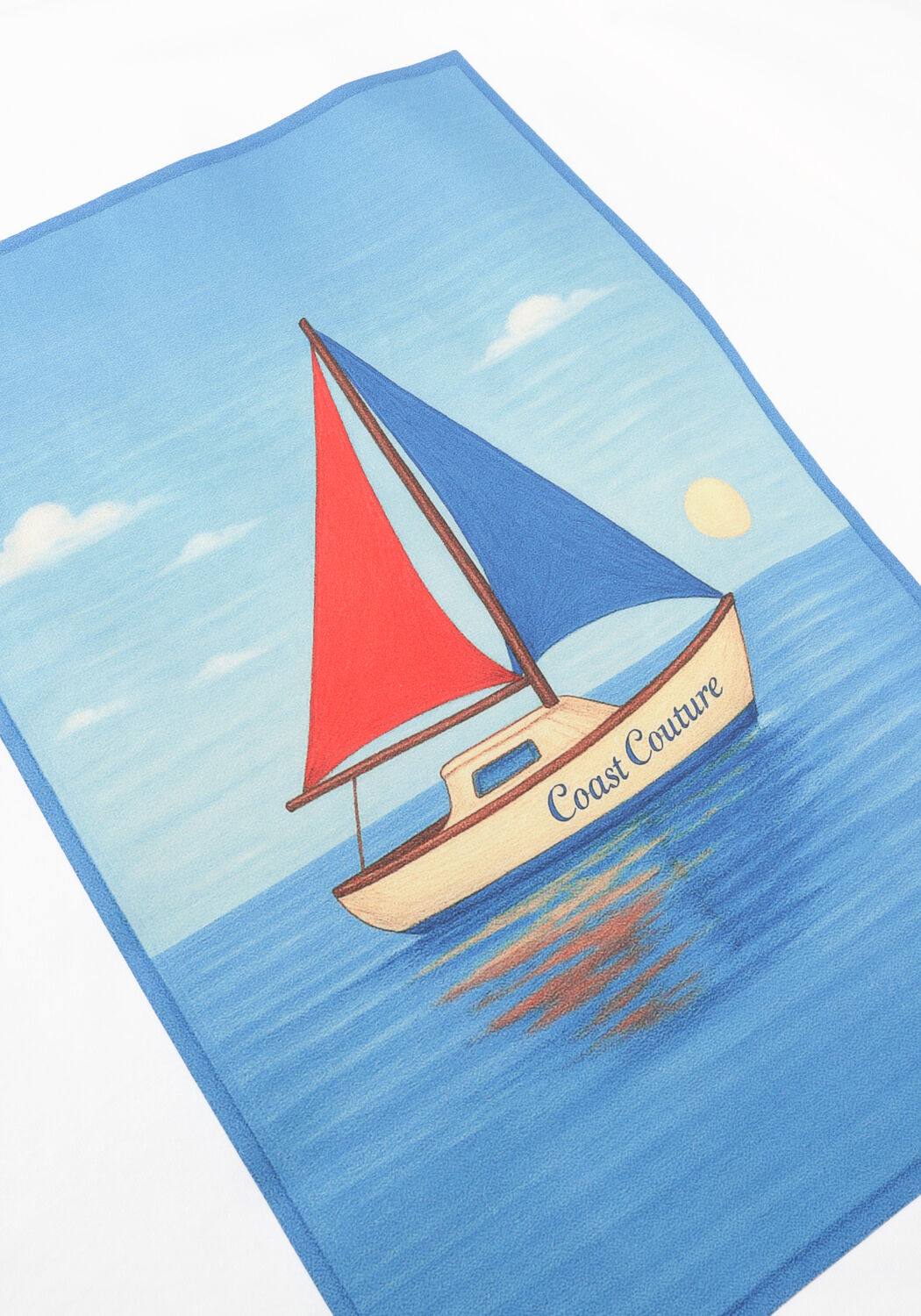 POCKIES T-shirt SAILING TEE en blanc - large