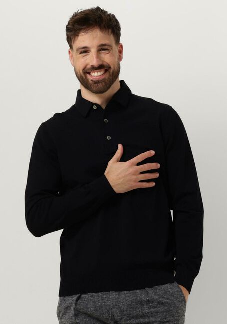 Donkerblauwe PROFUOMO Polo POLO ONE PIECE - large