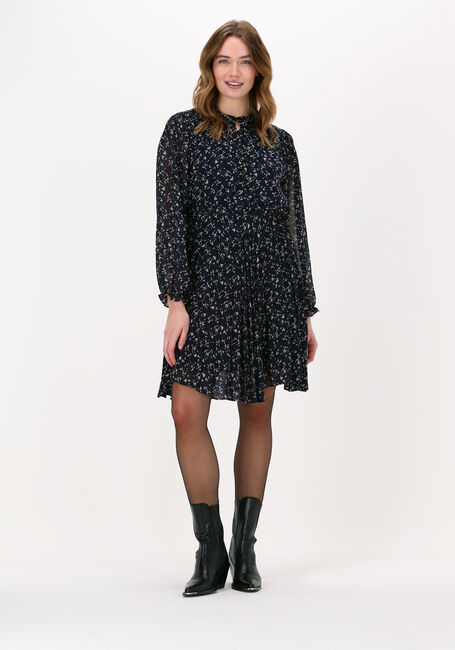 SECOND FEMALE Mini robe NORRIE SHORT DRESS en bleu - large