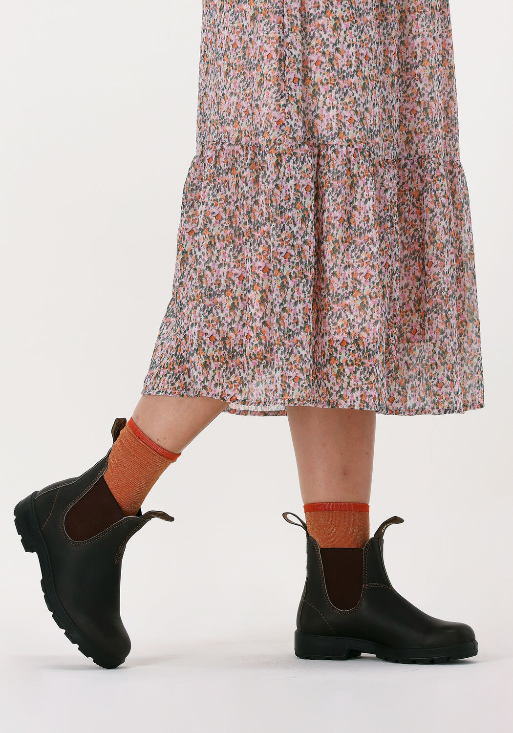 BLUNDSTONE Bottines chelsea ORIGINAL DAMES en marron  - large