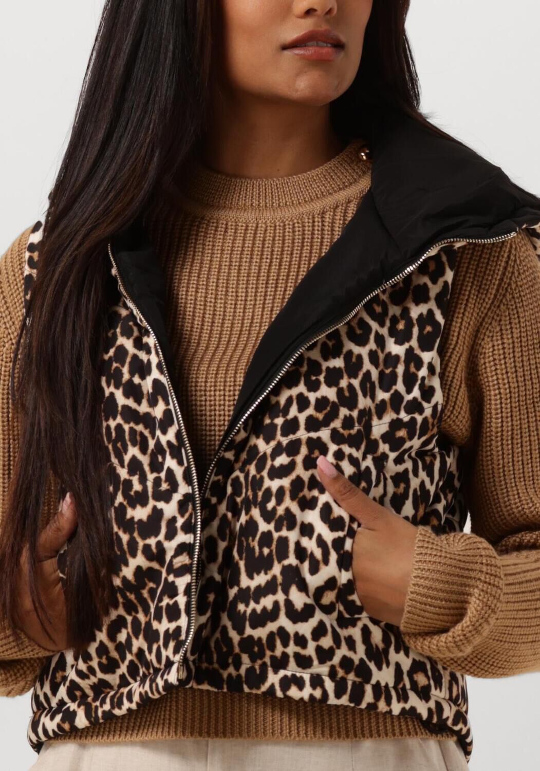 Zwarte SUNCOO Bodywarmer DAZZLE - large