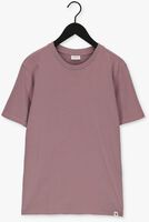 PUREWHITE T-shirt ORGANIC FABRIC T-SHIRT WITH TRAINGLE SELF FABRIC PATCH ON BACK Lilas