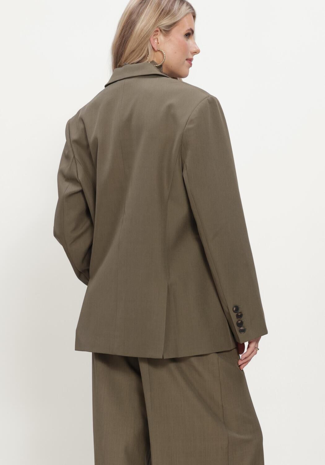 Khaki NOTRE-V Blazer NV-ISABELLA - large
