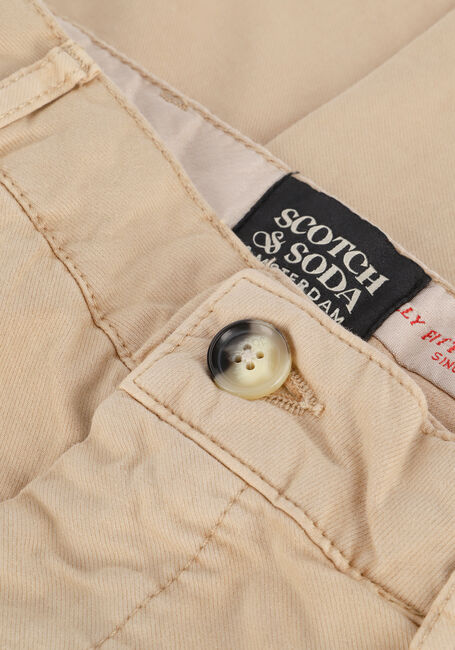 SCOTCH & SODA Pantalon cargo STUART GARMENT-DYED REGULAR SLIM-FIT CHINO en beige - large