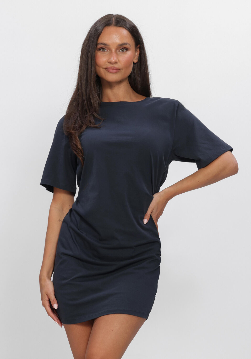 Blauwe MODSTR&Ouml;M Mini jurk BRAZILMD DRESS - large