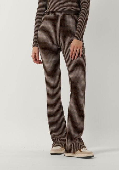 AMAYA AMSTERDAM Pantalon évasé FIONA PANTS en beige - large