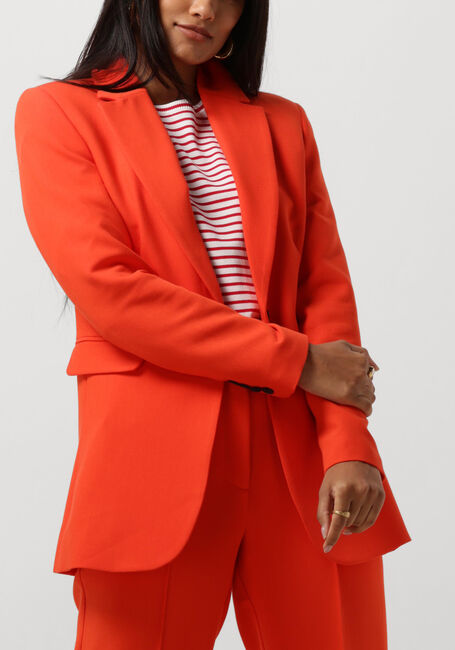 Oranje JANSEN AMSTERDAM Blazer WQ238 WOVEN BLAZER WITH LONG SLEEVE - large
