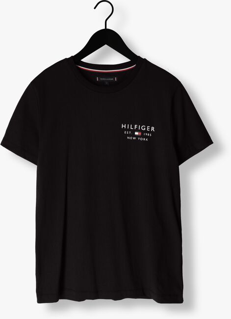 TOMMY HILFIGER T-shirt BRAND LOVE SMALL LOGO TEE en noir - large