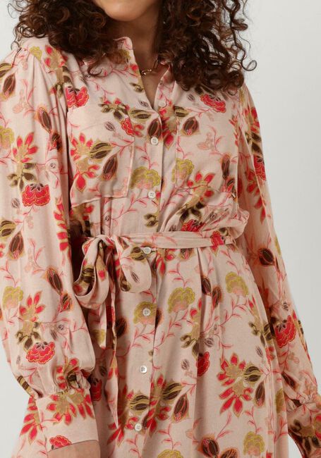 MOS MOSH Robe maxi EMMERSON FLEUR DRESS en rose - large