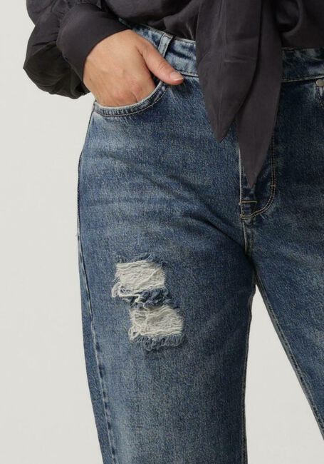 Blauwe MY ESSENTIAL WARDROBE Straight leg jeans TUSAMW 140 HIGH STRAIGHT Y - large