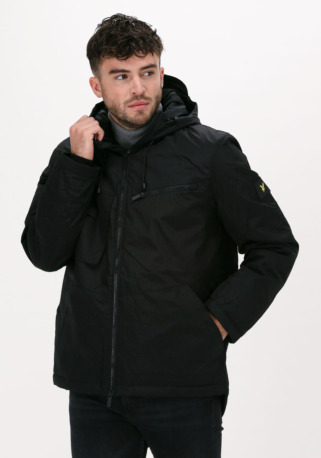 Veste lyle hot sale and scott noir