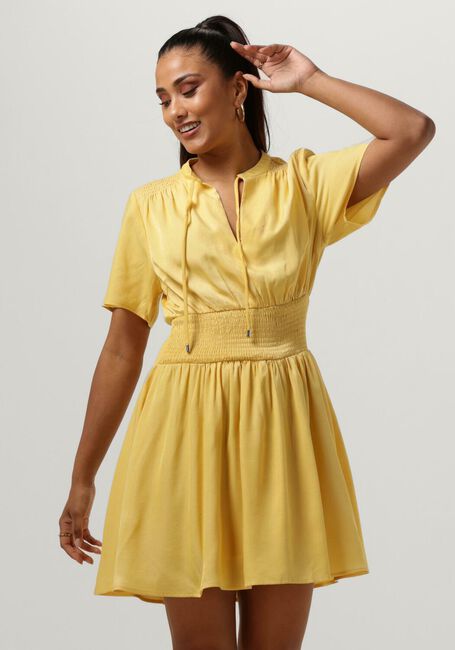 Oker FREEBIRD Mini jurk WV-WASH-SATIN-VIS-23-2 - large