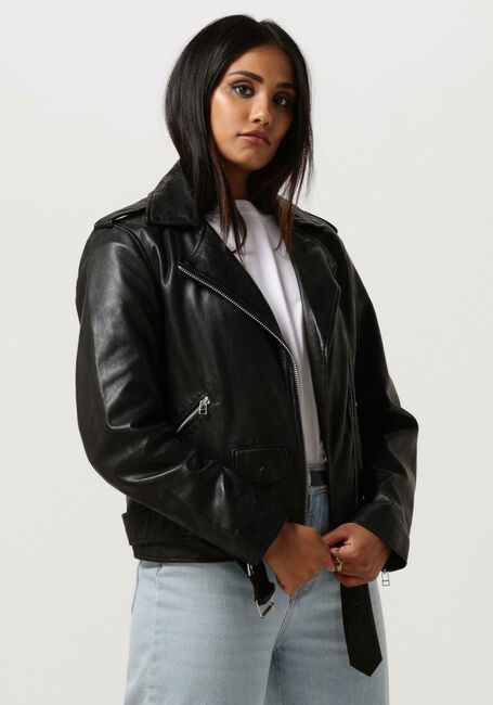 CATWALK JUNKIE Veste en cuir JK BIKER BABE en noir - large