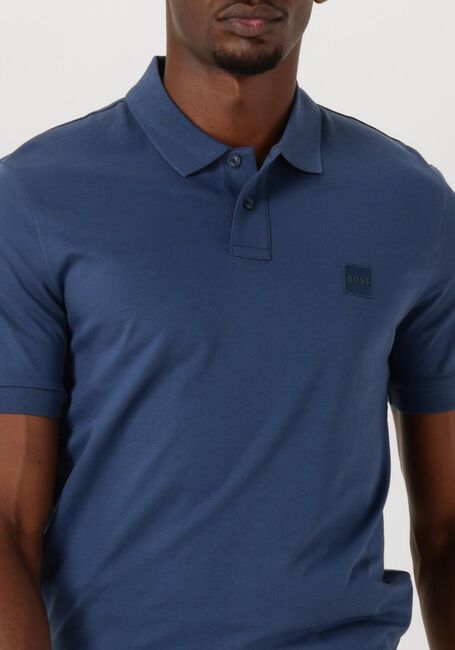 Blauwe BOSS ORANGE Polo PASSENGER - large