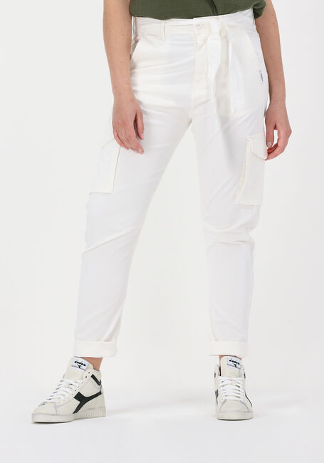 PENN & INK Pantalon cargo S22T776LTD W410 Écru - large
