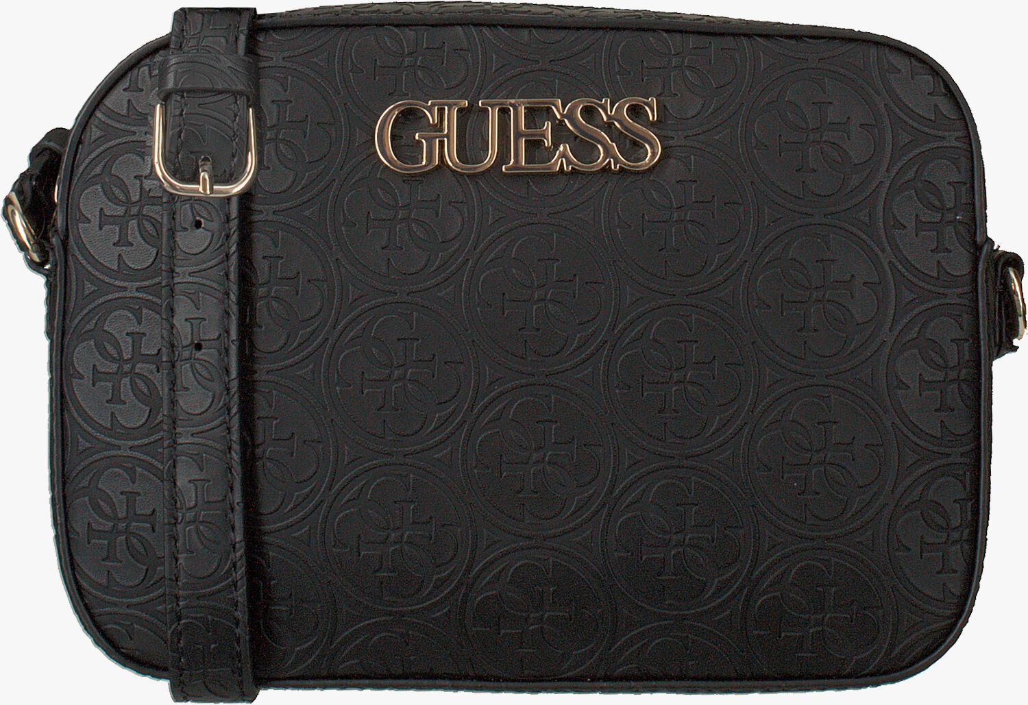 Zwarte GUESS Schoudertas KAMRYN CROSSBODY TOP ZIP Omoda