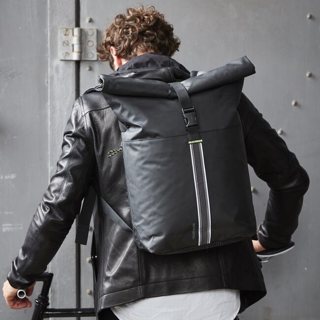 Zwarte CYCLEUR DE LUXE Rugtas STELVIO Zwarte CYCLEUR DE LUXE Rugtas STELVIO - large