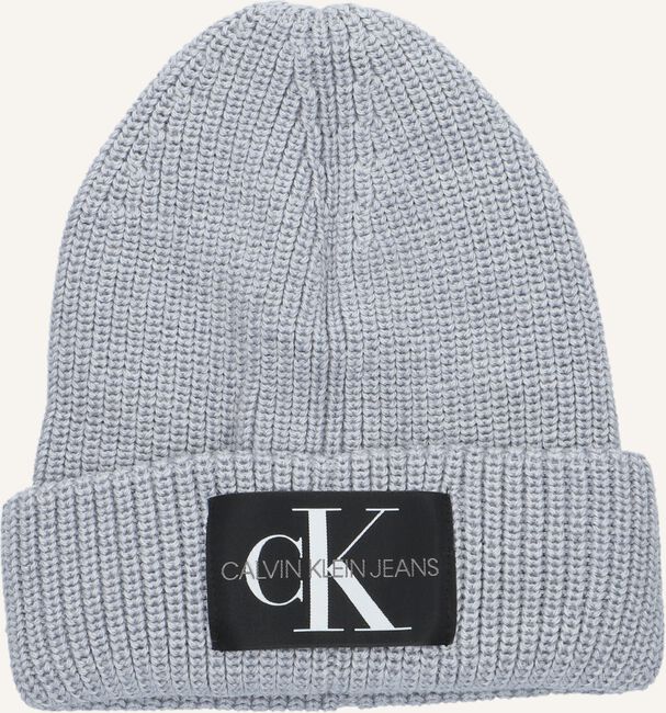 Grijze CALVIN KLEIN Muts BEANIE WL Grijze CALVIN KLEIN Muts BEANIE WL - large