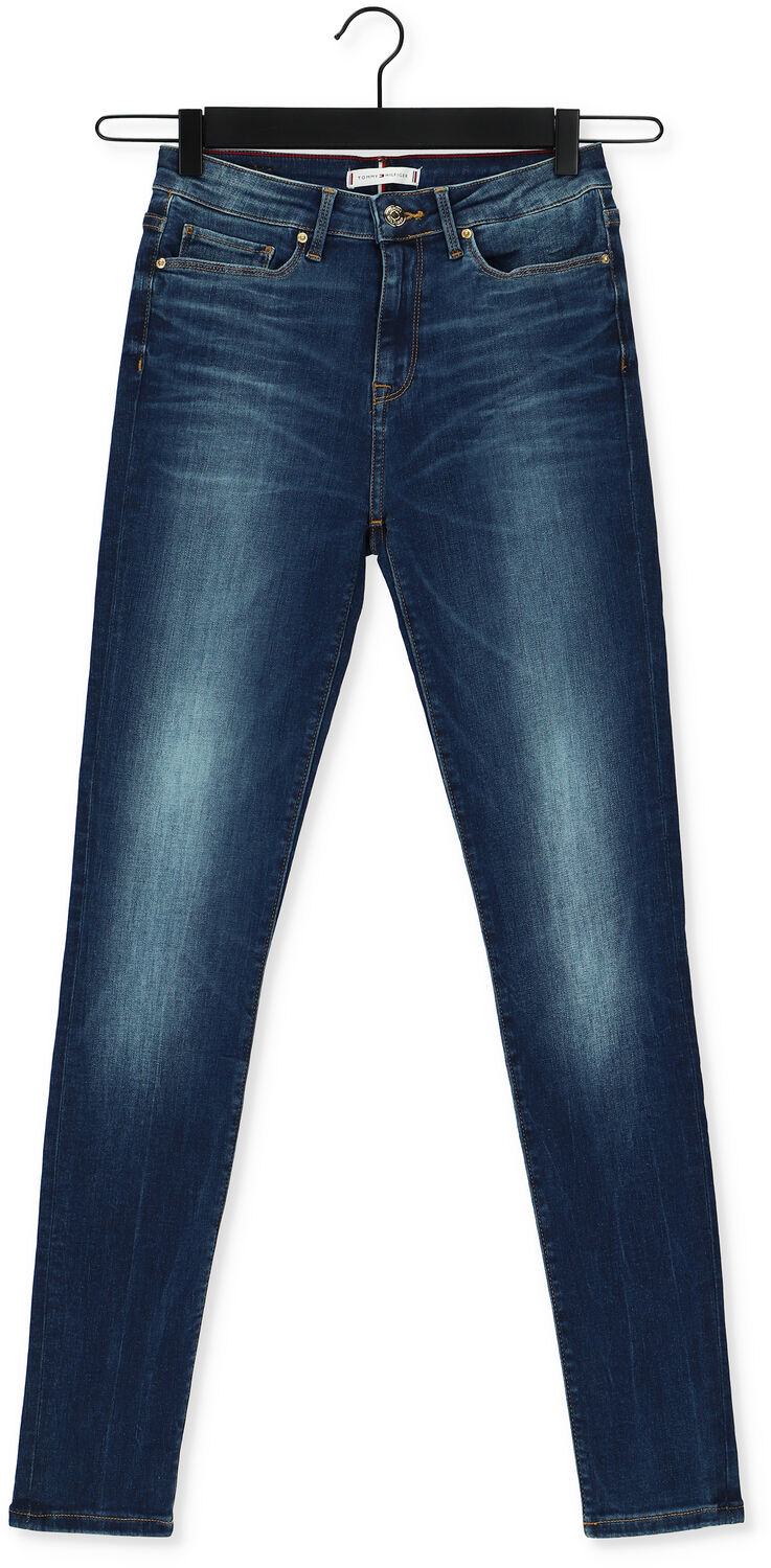 TOMMY HILFIGER Skinny jeans HERITAGE COMO SKINNY RW Bleu fonc&eacute; - medium