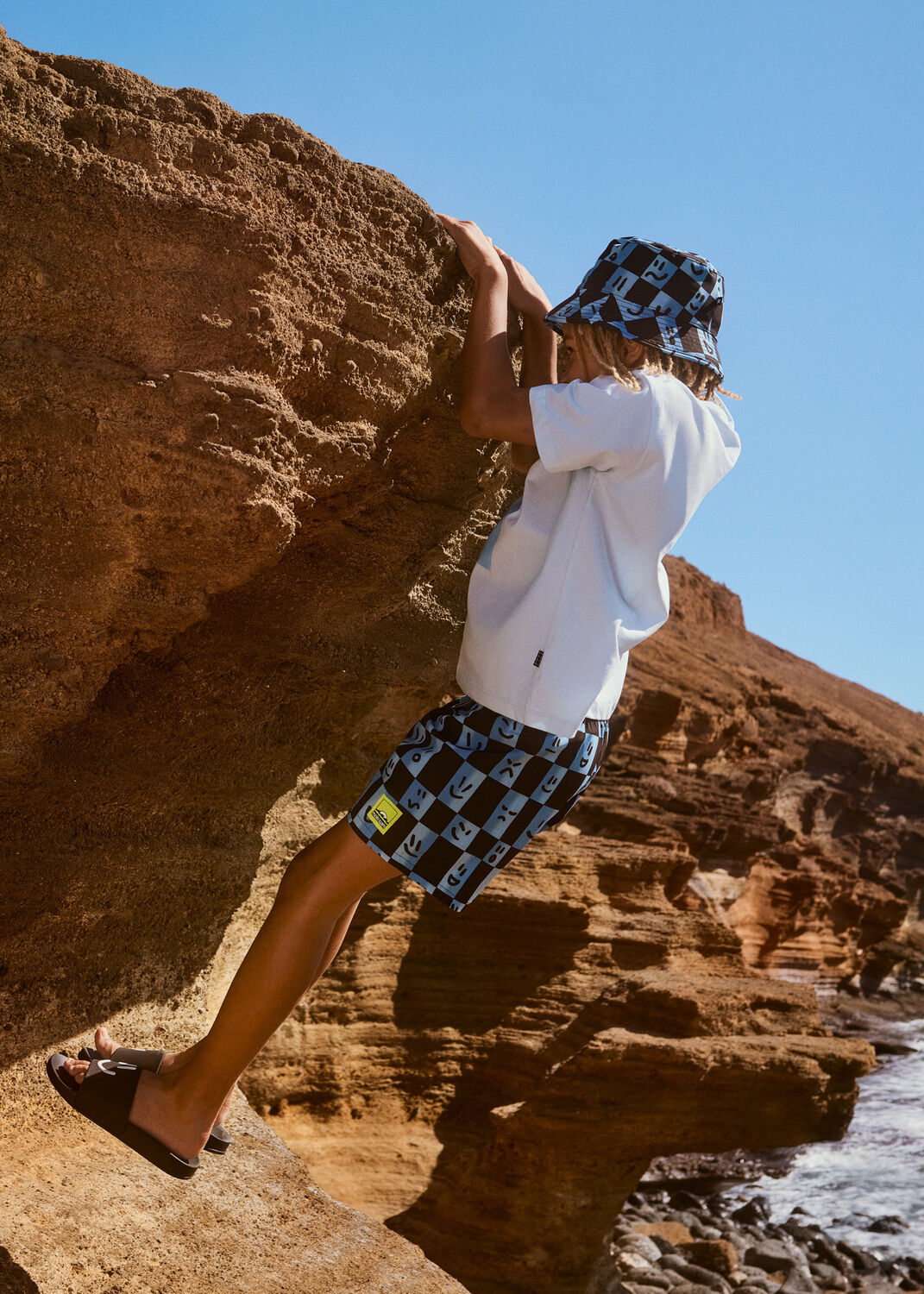 MOLO Shorts de bain NIKO en bleu - large