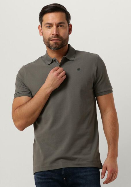 G-STAR RAW Polo DUNDA SLIM POLO S/S en taupe - large