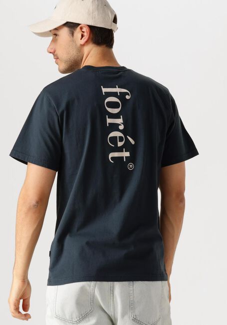 Donkerblauwe FORÉT T-shirt OCEAN T-SHIRT - large