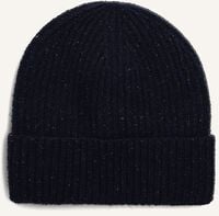 Donkerblauwe PROFUOMO Muts HAT WOOL POLYAMIDE - medium