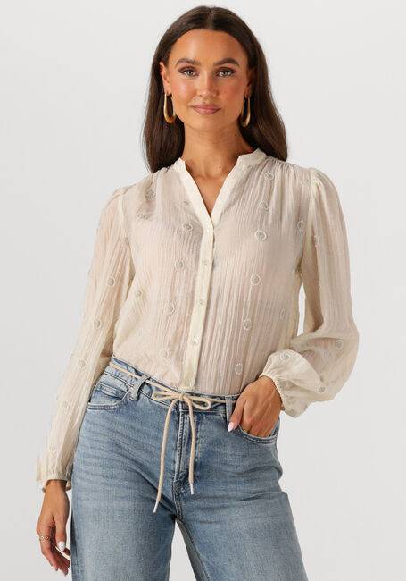 Gebroken wit NUKUS  ROSAN BLOUSE EMBROIDERY - large