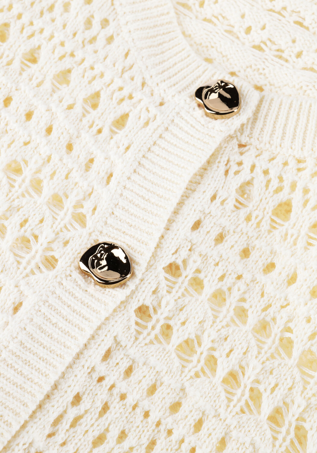 NOTRE-V Gilet NV-HETTINA Cr&egrave;me - large