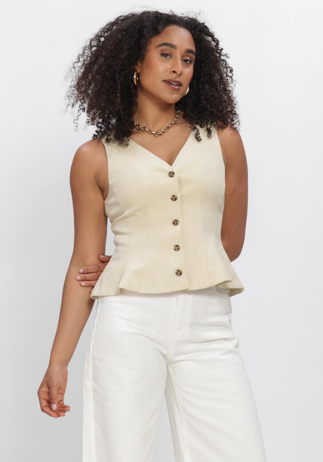 Beige EDITED Gilet VADA VEST - large
