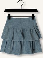 LIKE FLO Mini-jupe HILA VELVET SKIRT en bleu LIKE FLO Mini-jupe HILA VELVET SKIRT en bleu - medium