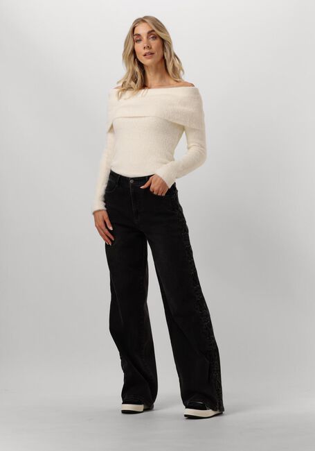 Witte CATWALK JUNKIE Trui OFF SHOULDER LONG SLEEVE KNIT - large