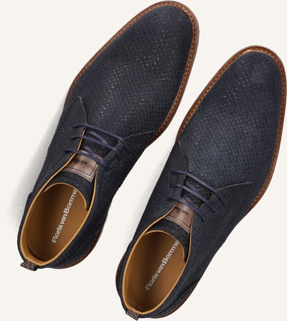 Blauwe FLORIS VAN BOMMEL Veterschoenen SFM-50085 Blauwe FLORIS VAN BOMMEL Veterschoenen SFM-50085 - large