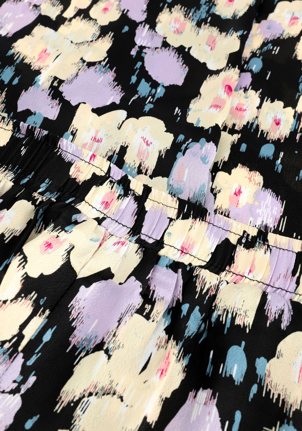 NEO NOIR Pantalon large ASTRA GRAPHIC BOTANIC PANTS en multicolore - large