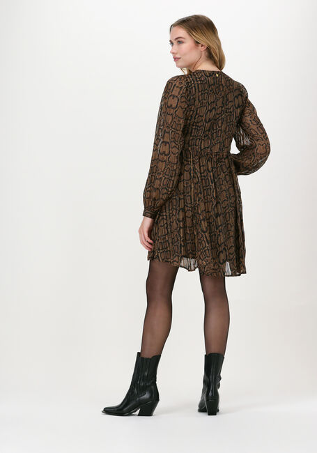 FREEBIRD Mini robe EZRA DRESS en marron - large