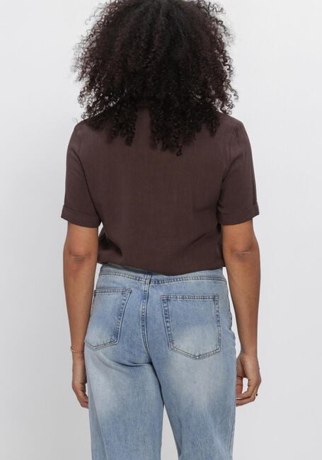 Bruine OBJECT  OBJSANNE S/S RE SHIRT - large